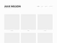 Tablet Screenshot of julienelson.co.uk